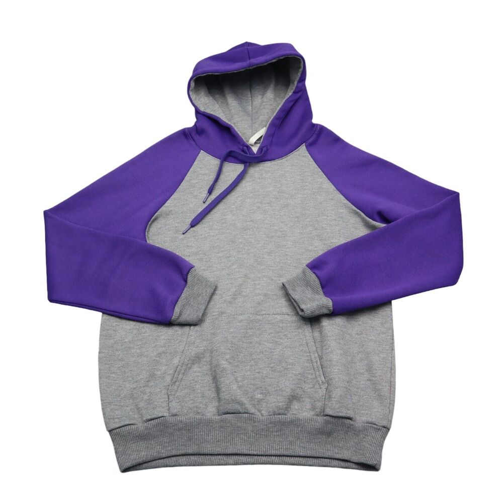 Hill Sweatshirt Mens XL Gray Long Sleeve Casual Heathered Hooded Pullover